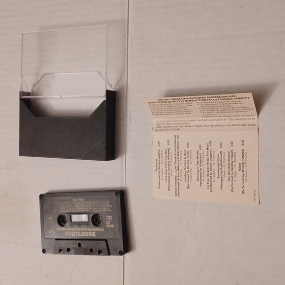 4/$30 Footloose - Soundtrack Casette Tape - Picture 4 of 6